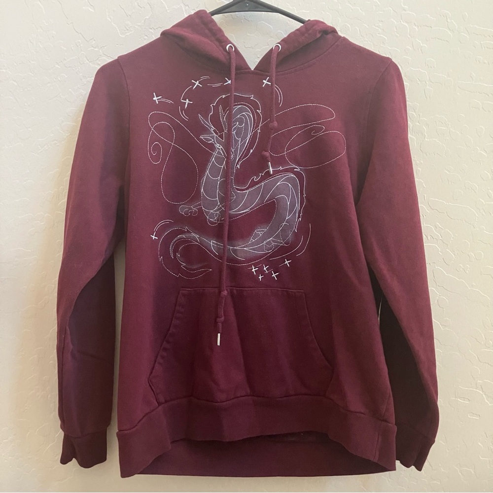 Hot Topic Spirited Away Women’s Maroon Hoodie M